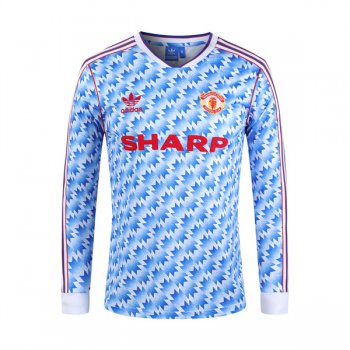 seconda maglia Manchester United Retro manica lunga 1991-92